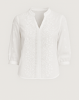 Liana | Women’s Embroidered Cotton Blouse – Elegant Detailing & Lightweight Comfort