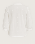 Liana | Women’s Embroidered Cotton Blouse – Elegant Detailing & Lightweight Comfort