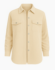 Brianna | Women’s Corduroy Shirt Jacket - Relaxed Fit - Soft Durable Fabric - Chest Pockets