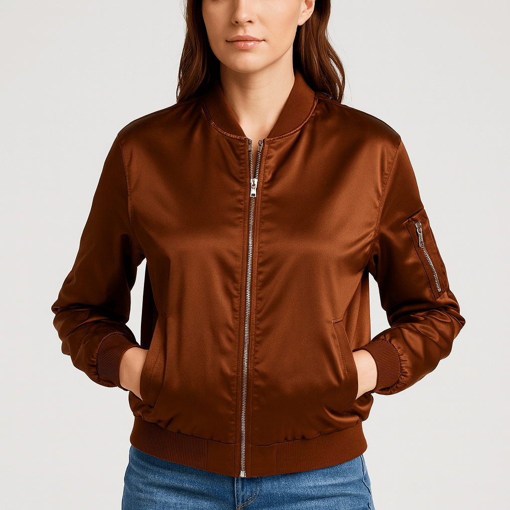 Meluvie | Relaxed fit bomber jacket