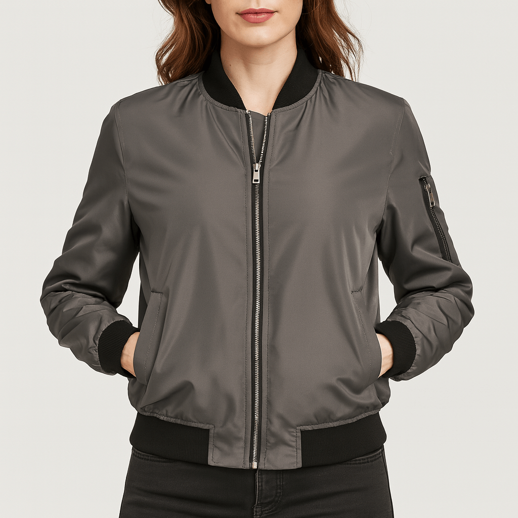 Meluvie | Relaxed fit bomber jacket