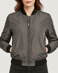 Meluvie | Relaxed fit bomber jacket