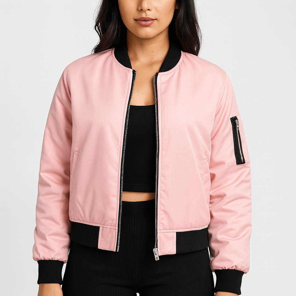 Meluvie | Relaxed fit bomber jacket