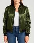 Meluvie | Relaxed fit bomber jacket