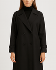 Meluvie | Tailored double-breasted trench coat
