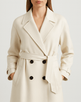 Meluvie | Tailored double-breasted trench coat
