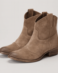 Meluvie | Vintage Suede Ankle Boots