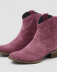 Meluvie | Vintage Suede Ankle Boots