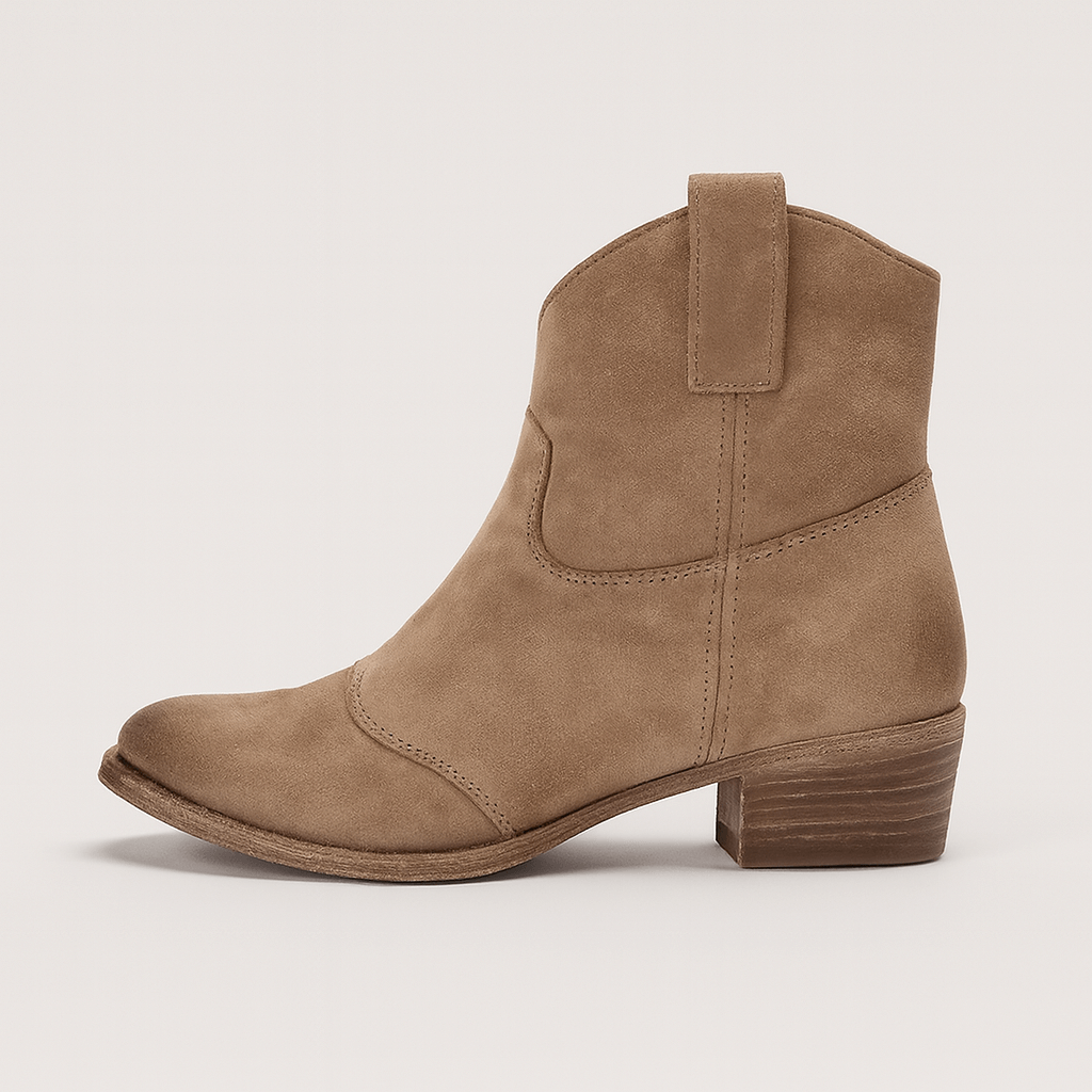 Meluvie | Vintage Suede Ankle Boots