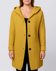 Meluvie | Thick knitted hoodie cardigan