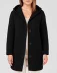 Meluvie | Thick knitted hoodie cardigan