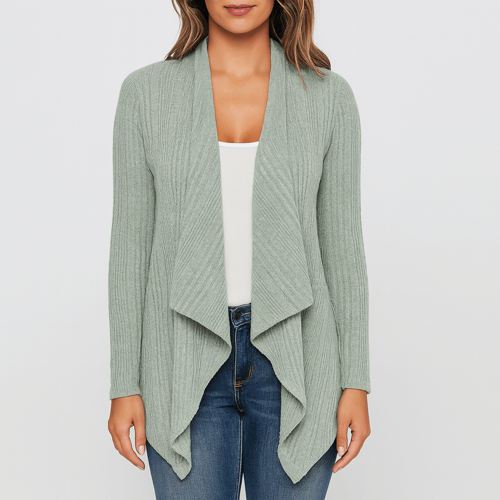 Meluvie | Soft open-front cardigan