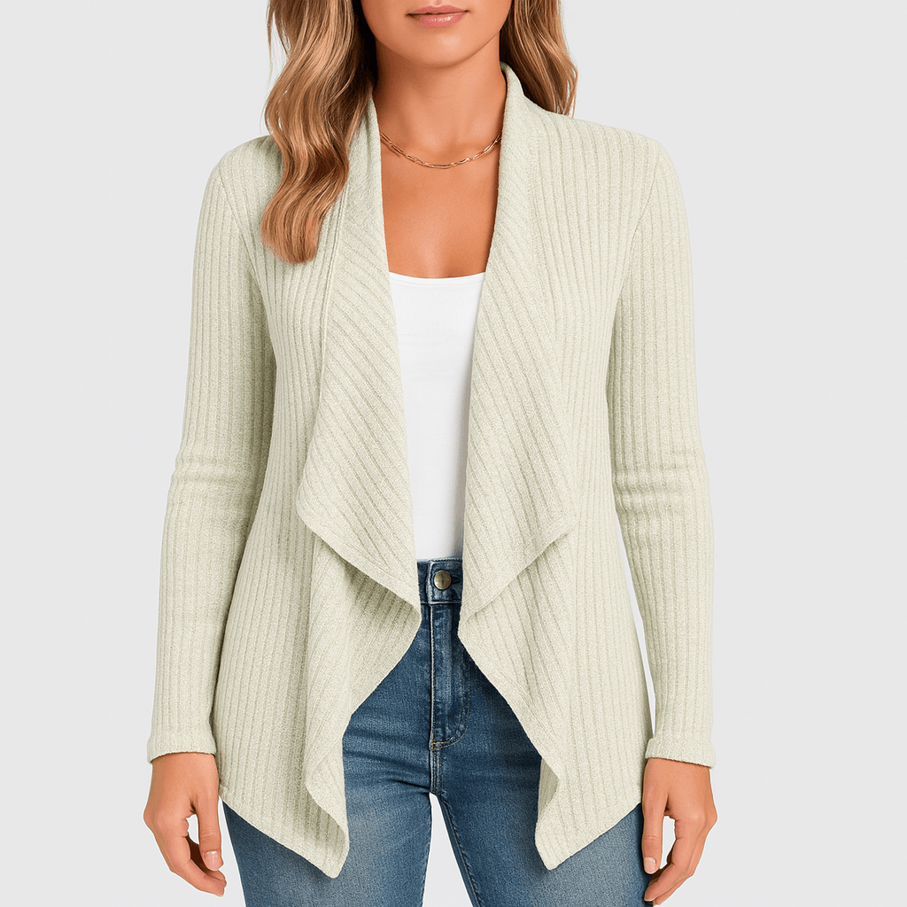 Meluvie | Soft open-front cardigan