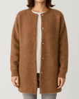 Meluvie | Soft cotton cardigan with button closure