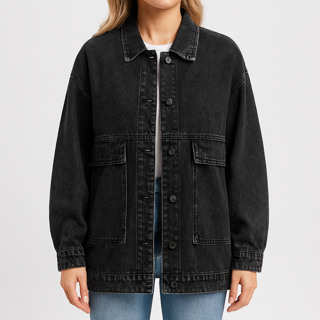 Meluvie | Oversized Denim Jacket
