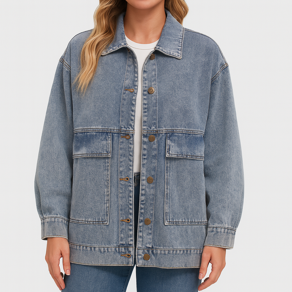 Meluvie | Oversized Denim Jacket