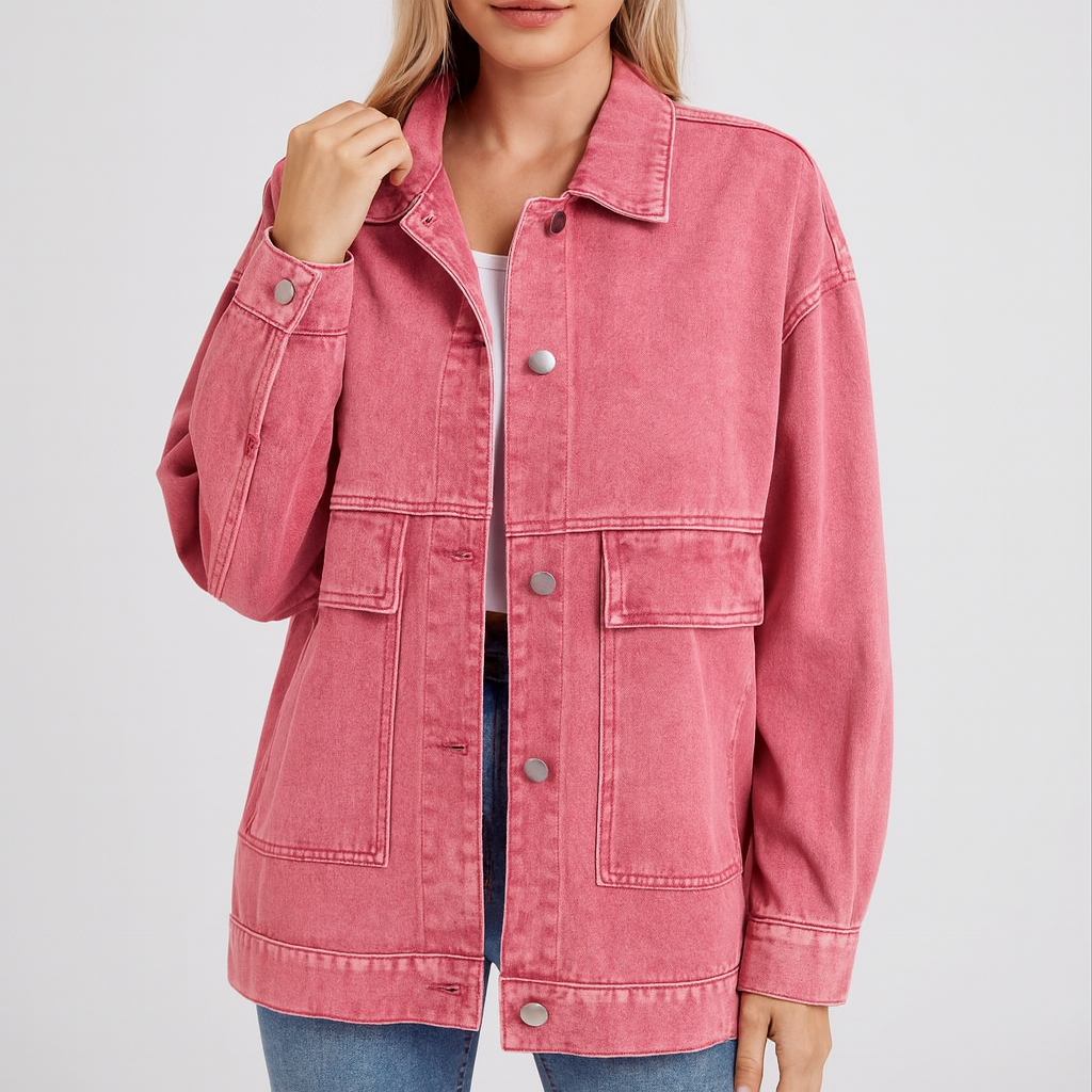 Meluvie | Oversized Denim Jacket