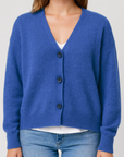 Meluvie | Soft Knit Button-Front Cardigan