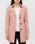 Meluvie | Elegant single-breasted trench coat