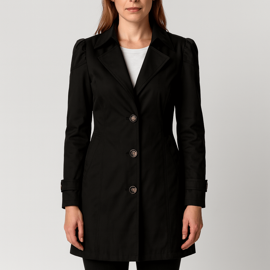 Meluvie | Elegant single-breasted trench coat