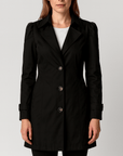 Meluvie | Elegant single-breasted trench coat
