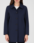 Meluvie | Tailored fit polyester trench coat