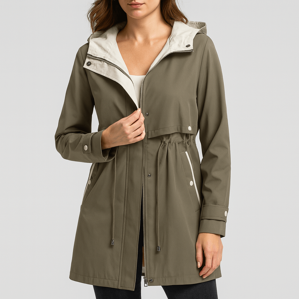 Meluvie | Tailored water-resistant windbreaker