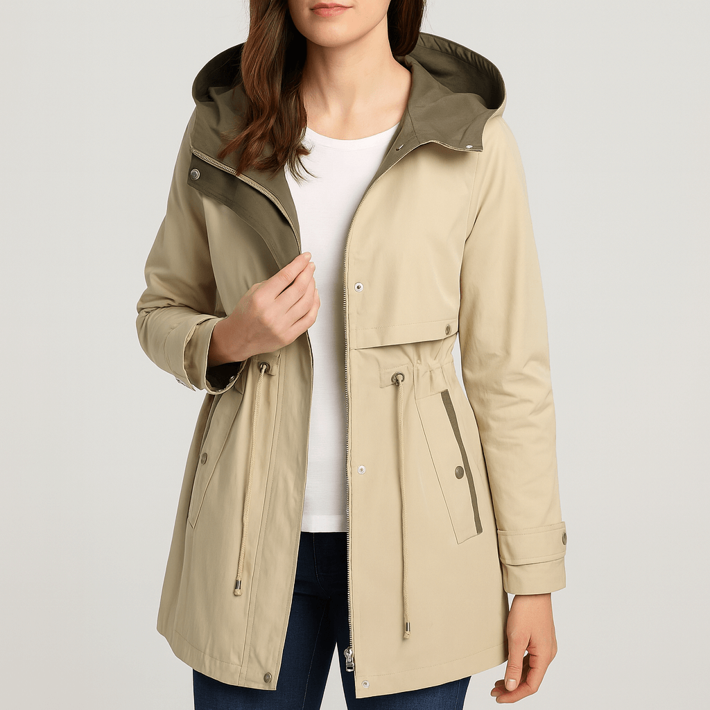 Meluvie | Tailored water-resistant windbreaker