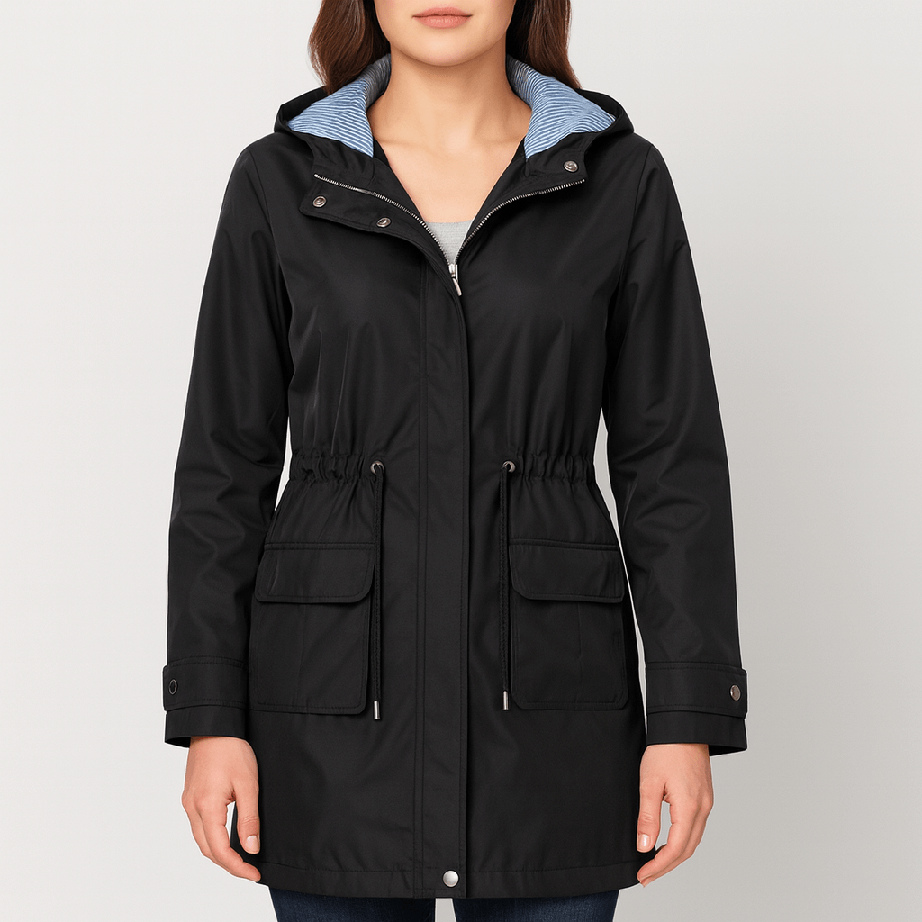 Meluvie | Waterproof over-knee trench coat