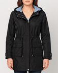 Meluvie | Waterproof over-knee trench coat