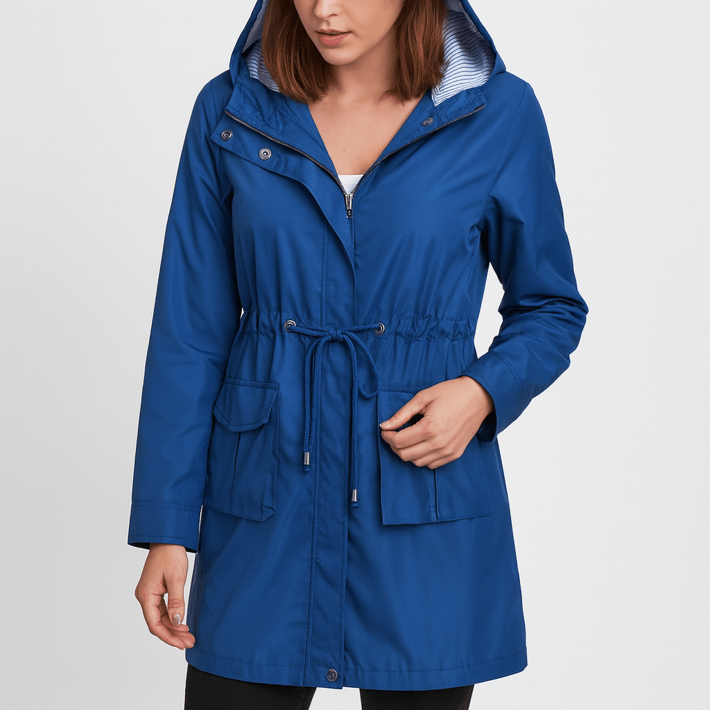 Meluvie | Waterproof over-knee trench coat