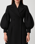 Meluvie | Lantern sleeve long coat