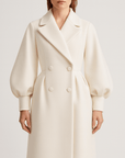 Meluvie | Lantern sleeve long coat