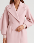 Meluvie | Lantern sleeve long coat