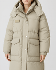Meluvie | Quilted oversized trench coat