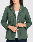 Meluvie | Relaxed fit utility trench coat