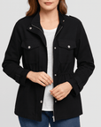 Meluvie | Relaxed fit utility trench coat