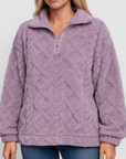Meluvie | Plush Fleece Pullover Sweatshirt