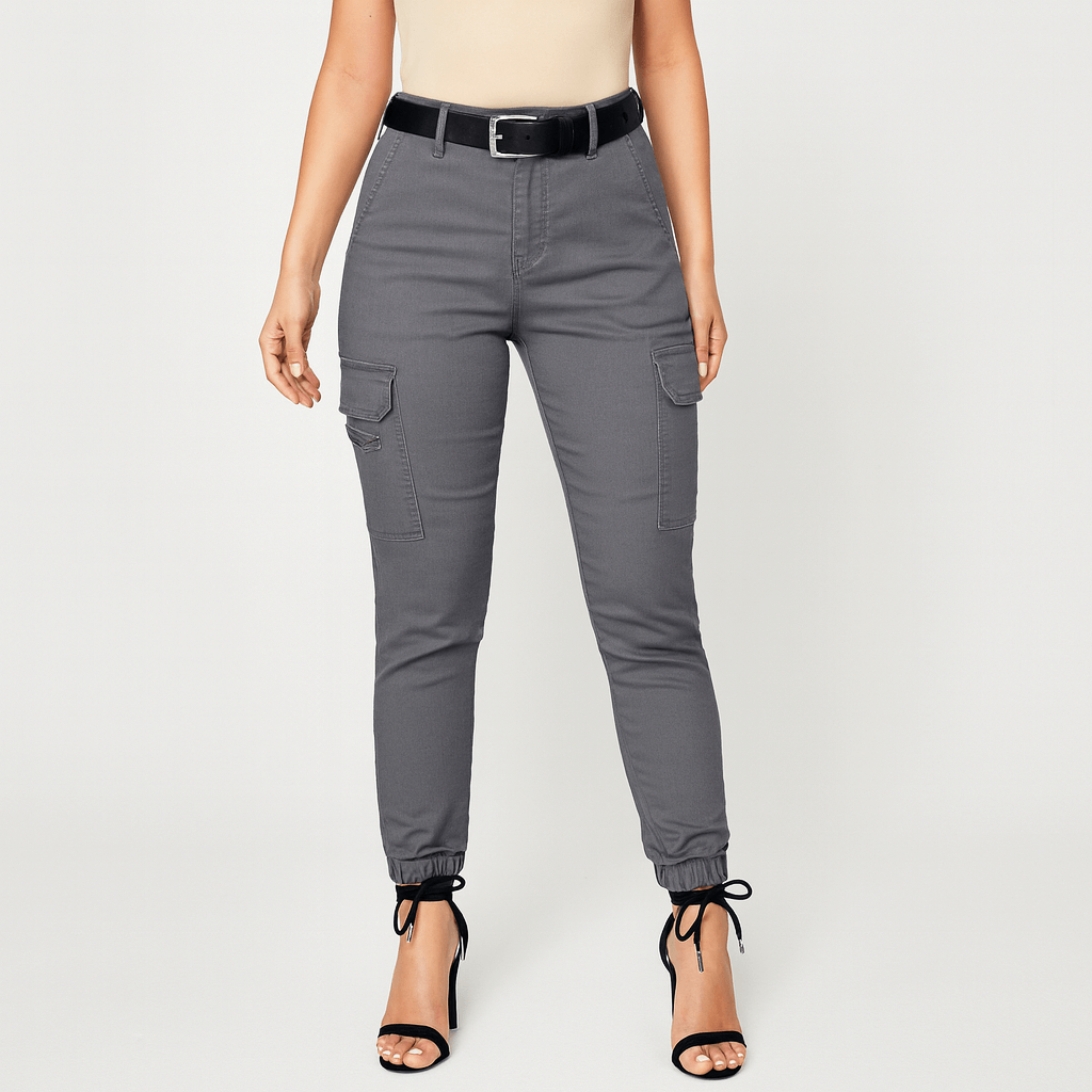 Meluvie | Skinny fit cargo joggers