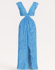Danica | Women's Floral Printed Summer Dress – V-Neck, Elegant & Versatile for Any Occasion