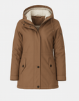 Dana | Women’s Elegant Long Coat - Luxurious Fur Lining - Tailored Fit - Winter Warmth