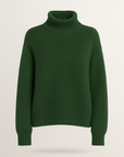 Marigold | Women's High Neck Knit Sweater – Cozy & Elegant Long Sleeve Design