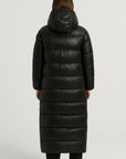 Denise | Women's Black Puffer Jacket – Long, Cozy Winter Coat for Warmth and Style