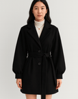 Aurelie | Women's Oversized Trench Coat – Elegant Belted Design – Perfect for Winter & Autumn