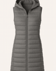 Kendall | Women’s Quilted Long Jacket - Lightweight Insulation - Slim-Fit Silhouette - Winter Layering