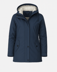 Dana | Women’s Elegant Long Coat - Luxurious Fur Lining - Tailored Fit - Winter Warmth