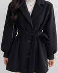 Aurelie | Women's Oversized Trench Coat – Elegant Belted Design – Perfect for Winter & Autumn