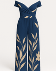 Ingrid | Women's Off-Shoulder Jumpsuit – Wide-Leg Design – Lightweight & Versatile
