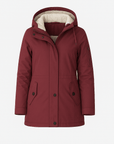 Dana | Women’s Elegant Long Coat - Luxurious Fur Lining - Tailored Fit - Winter Warmth