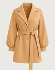 Aurelie | Women's Oversized Trench Coat – Elegant Belted Design – Perfect for Winter & Autumn